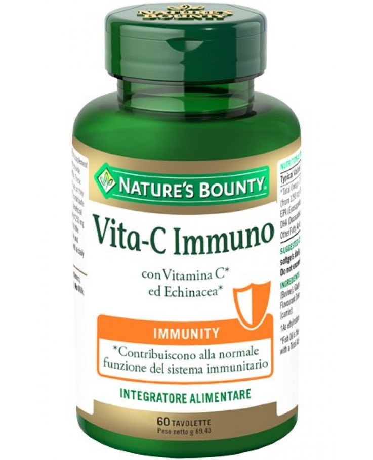 NATURE'S BOUNTY Vita C Immuno 60 Tavolette