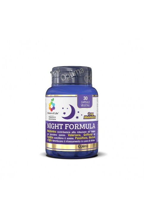 Night Formula 30 Capsule Colours