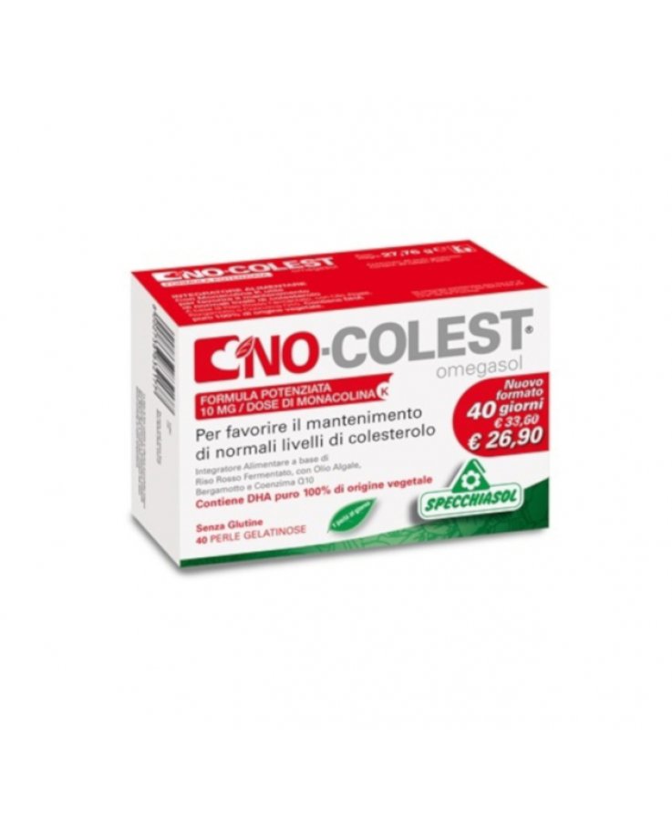No-Colest Omegasol Formula Potenziata 40 Perle Gelatinose