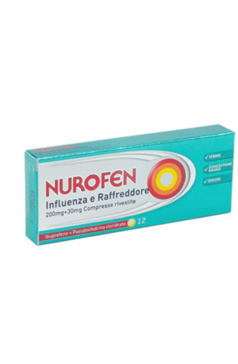Nurofen Influenza Raffreddore 12 Compresse F1000