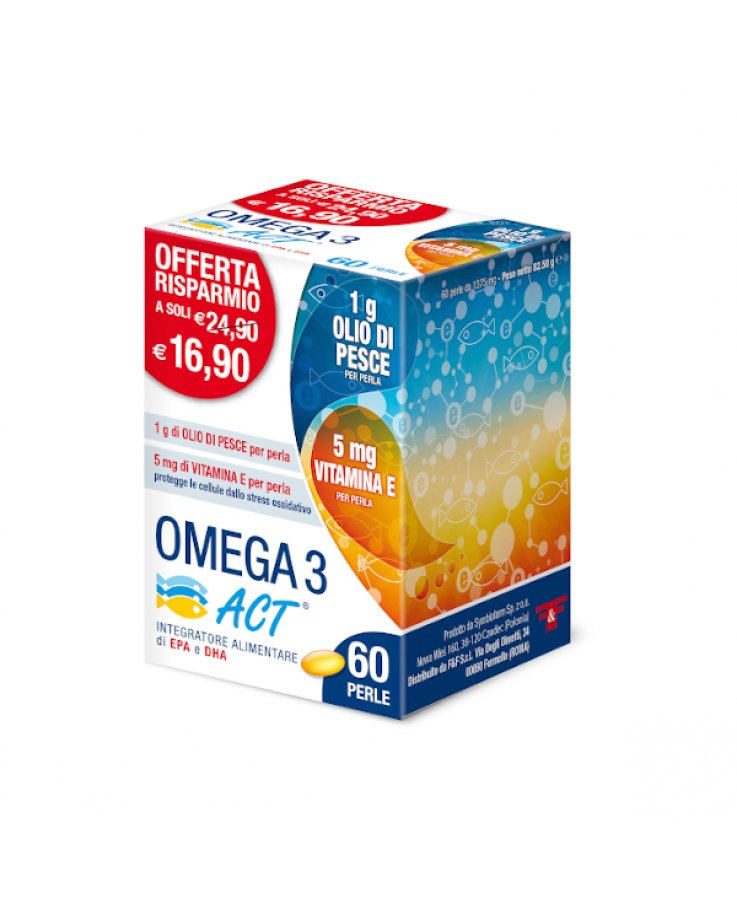 Omega 3 Act 1g 60 Perle