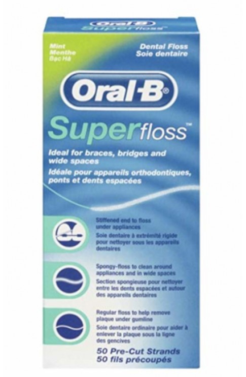 Oral-B Superfloss 50 Fili Menta