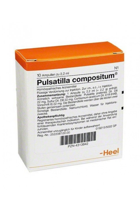 Pulsatilla Compositum 10 Flaconi 2,2ml Heel