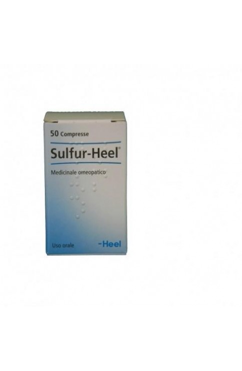 Sulfur 50 Compresse Heel