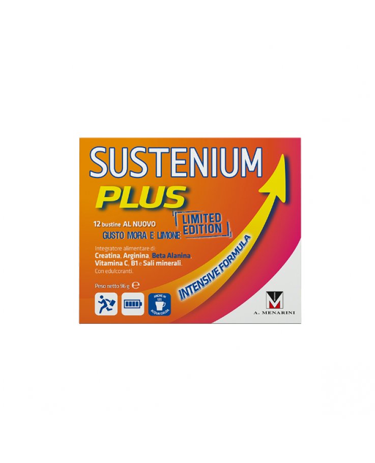 Sustenium Plus Gusto Mora E Limone Limited Edition 12 Bustine