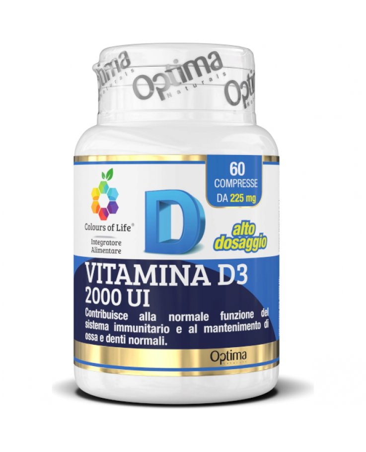 Vitamina D3 2000 60 Compresse Colours