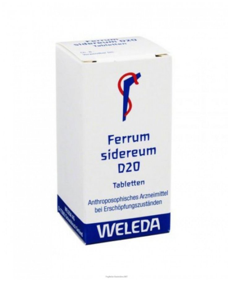 Weleda Ferrum Sidereum D 20 80 Compresse
