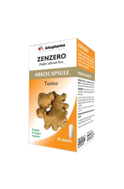 Zenzero Arkocapsule 45 Capsule