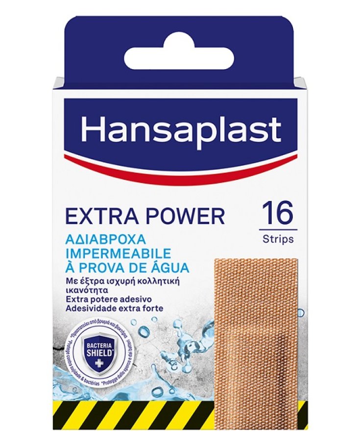 Hansaplast Cerotti Extra Power 16 Pezzi 22x76mm