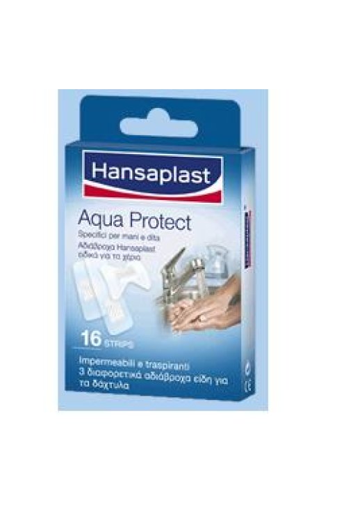 Hansaplast Aqua Protect Mani Dita 16 Pezzi