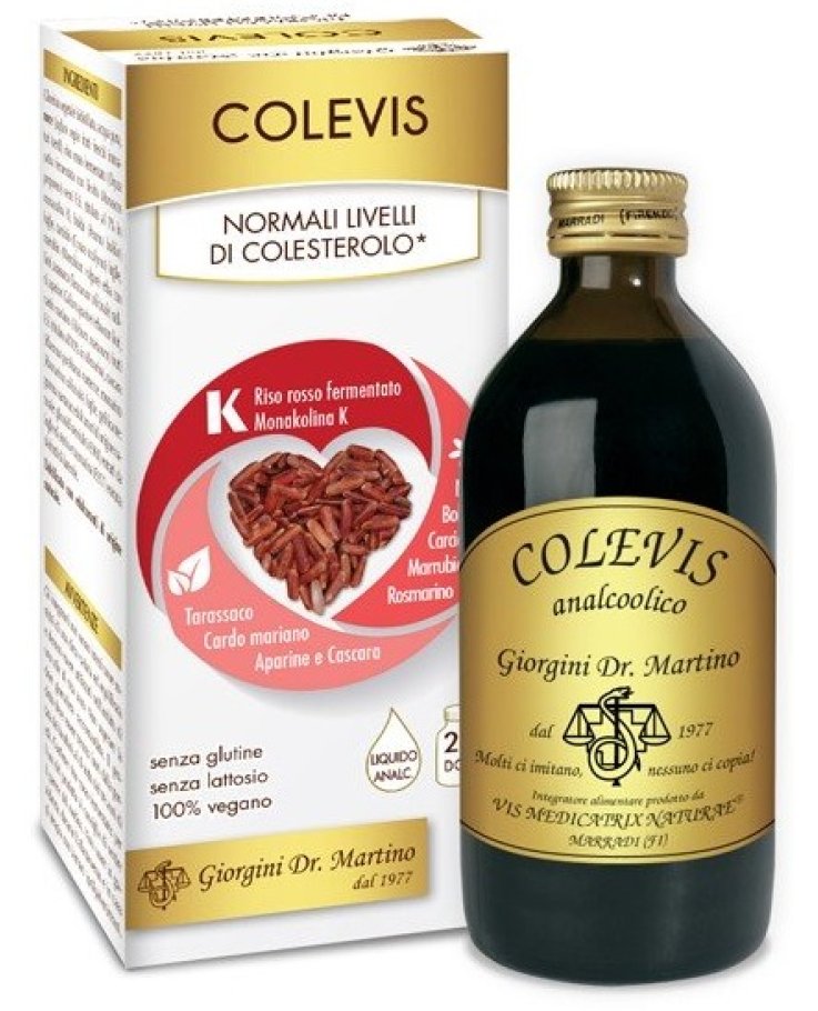 Colevis Liquido Analcol 200ml Giorgini