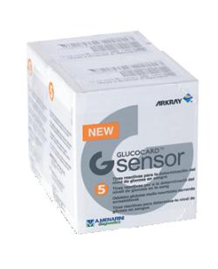 Glucocard G Sensor Per La Misurazione Della Glicemia 2X5 Striscie