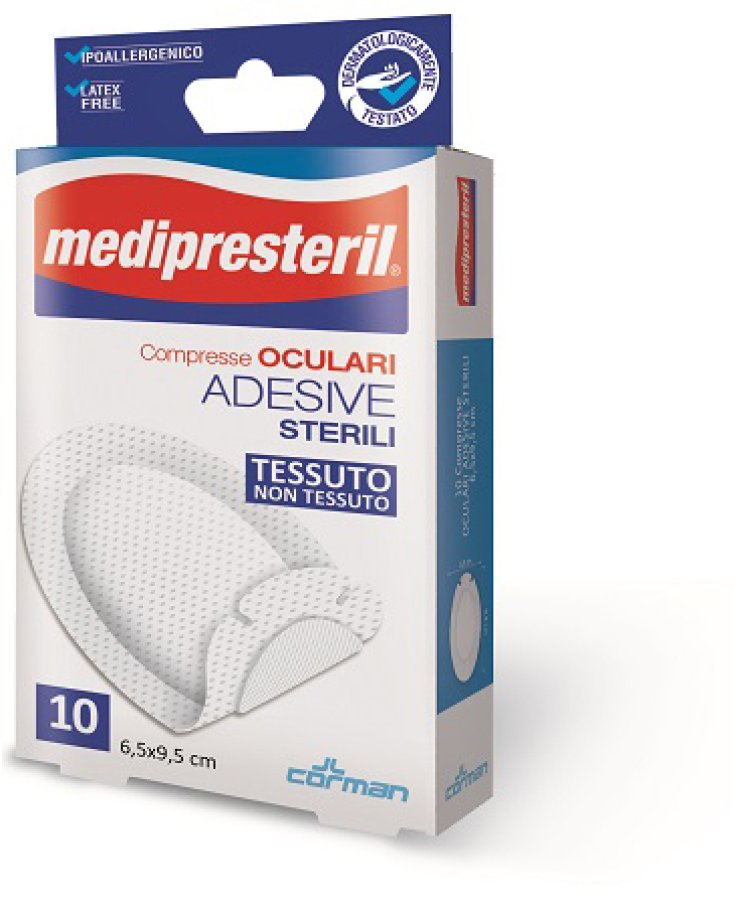 Medipresteril Compresse Oculari Adesive 10 Pezzi