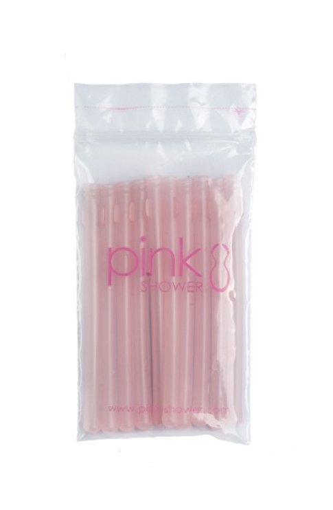 Pink Shower Cannule Sil 10pz