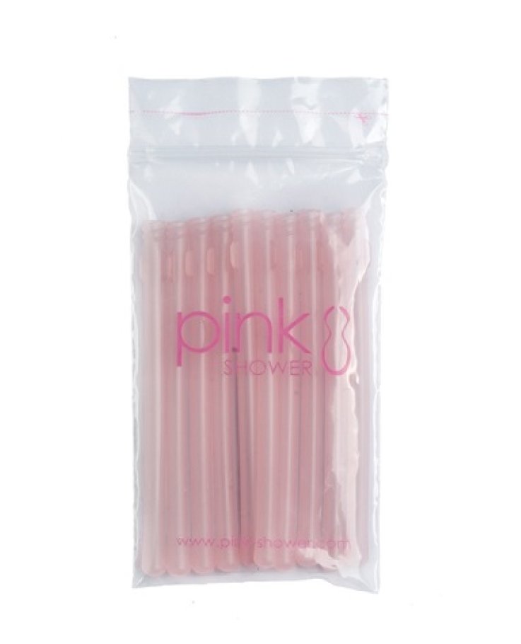 Pink Shower Cannule Sil 10pz