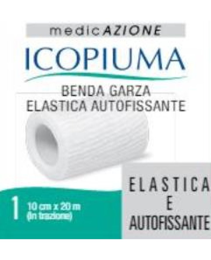 Icopiuma Benda Garza Elastica Auto-Fissante 10cm x 20m