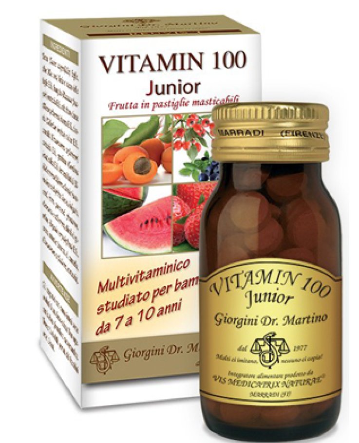 Vitamin 100 Junior 100 Pastiglie Giorgini