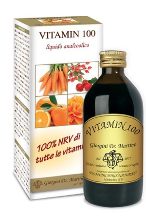 Vitamin 100 Liquido Analcolico 200ml Giorgini