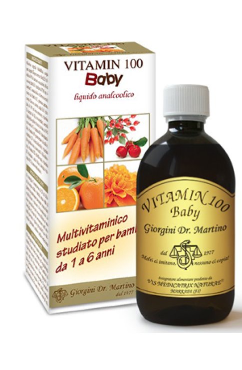 Vitamin 100 Baby Liquido Analcolico 500 ml Giorgini
