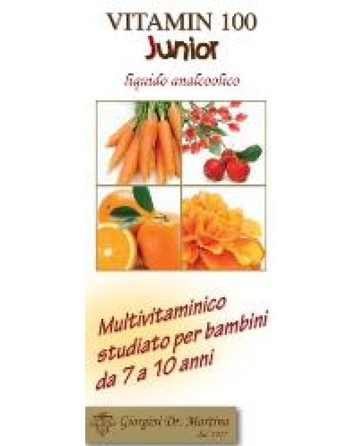 Vitamin 100 Junior 200ml Liquido Analcolico Giorgini