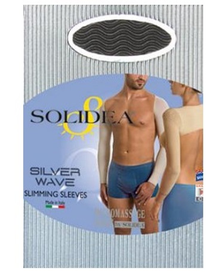 Silver Wave Slimming Sleeves 4 - L