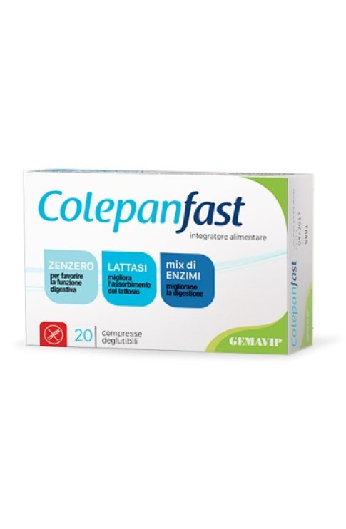 COLEPANFAST 20 Cpr 400 mg