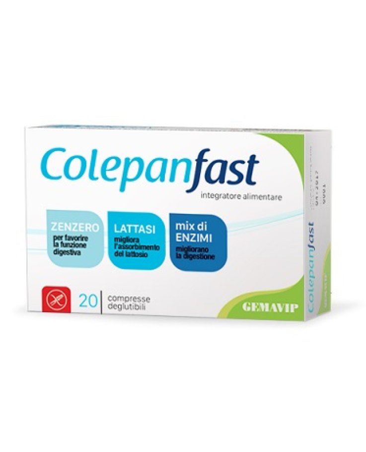 COLEPANFAST 20 Cpr 400 mg