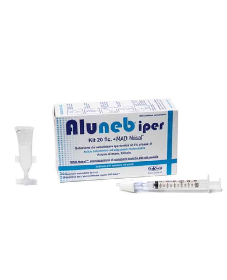 ALUNEB Iper Kit 20fl+MAD Nasal