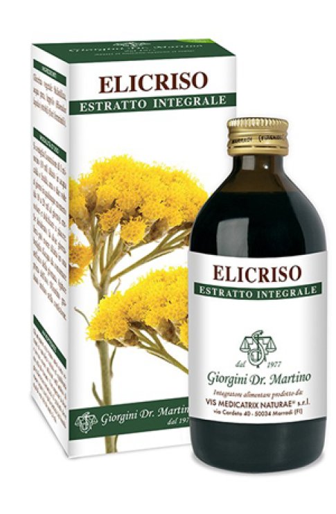 Elicriso Estratto Integrale 200 ml Giorgini