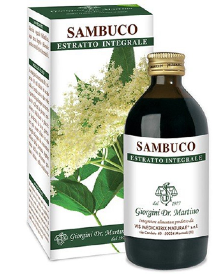Sambuco Fiori Estratto Integrale 200 ml Giorgini