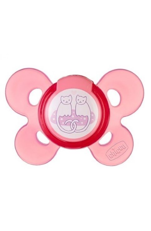 Chicco Succhicco Air Silicone Girl 6-12m 2 Pezzi