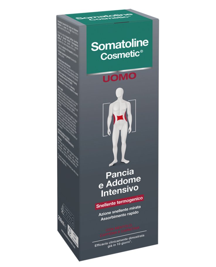 Somatoline Cosmetic Uomo Pancia Addome 7 Notti 250ml