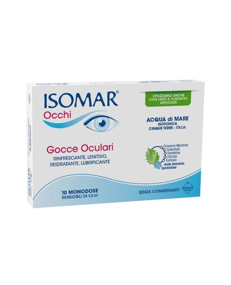 ISOMAR Occhi 10 Flaconcini Monodose 0,5ml