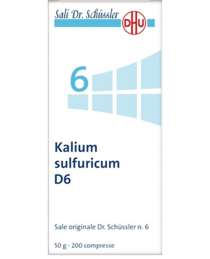 KALIUM SULF.6 6DH  200Cpr DHU