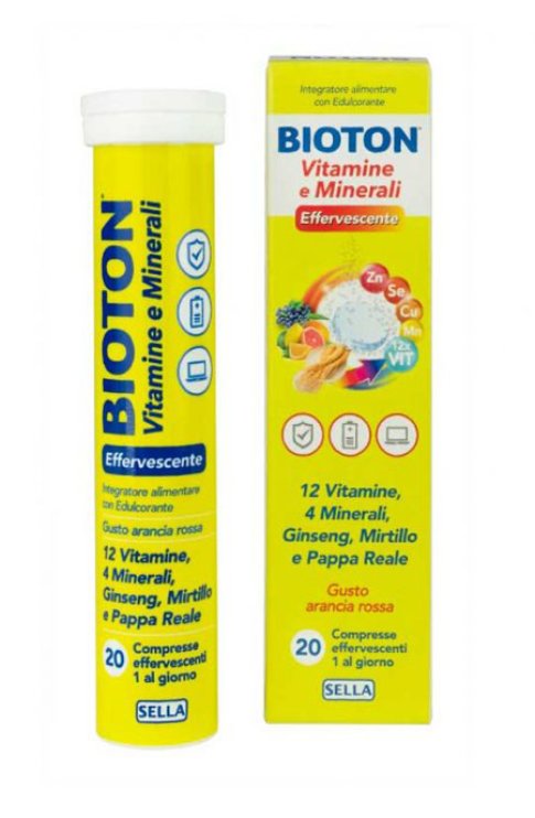 Bioton Vitamine E Mineali20cpr