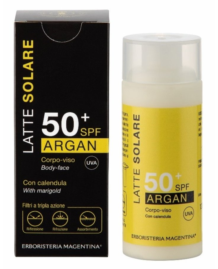 Solare Argan 50+ 125ml Latte