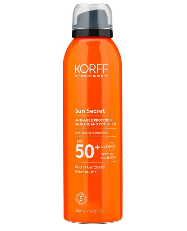 Korff Sun Olio Spray Dry Touch spf 50+ 200ml