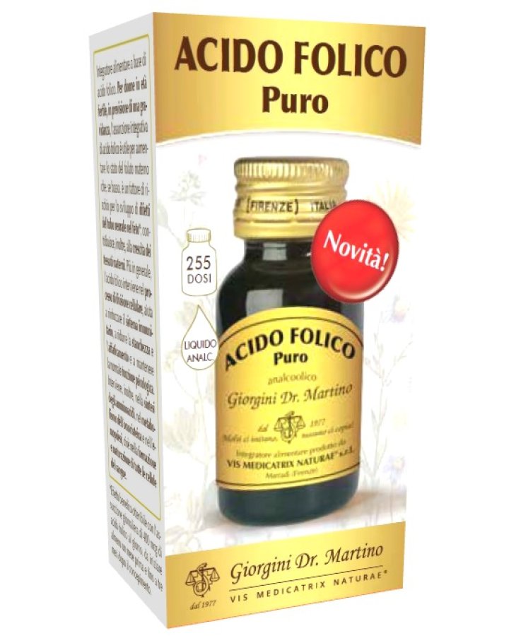 Acido Folico Puro Analc 30ml