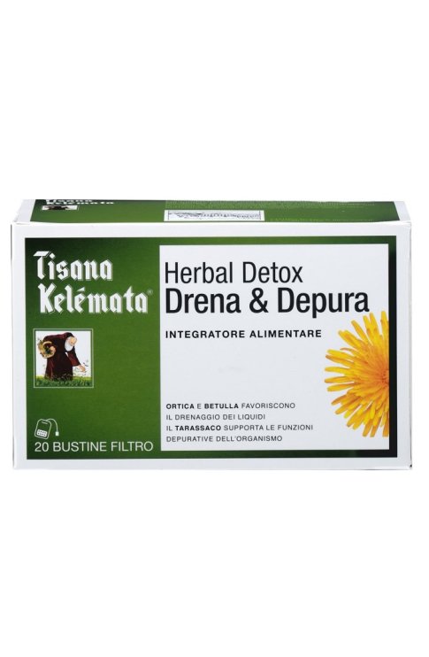 TISANA HERBAL DETOX DRENA & DEPURA 20 Bustine