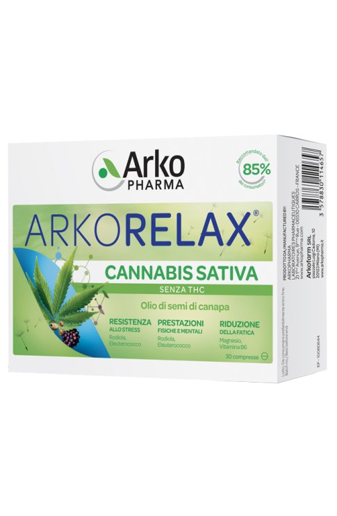 ARKORELAX Cannabis Sativa 30 compresse