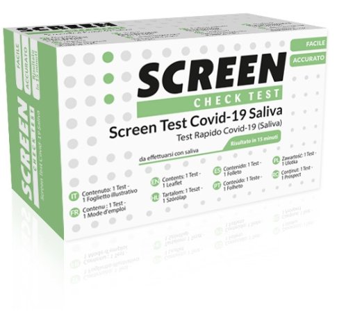 SCREEN CHECK SELF TEST COVID-19 SALIVA 1Pezzo
