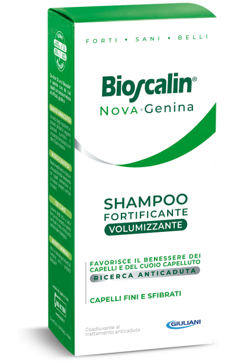 Bioscalin Nova Genina Shampoo Volumizzante 400 Ml