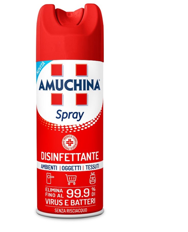 Amuchina Spray Disinfettante Ambiente/Oggetti/Tessuti 400ml