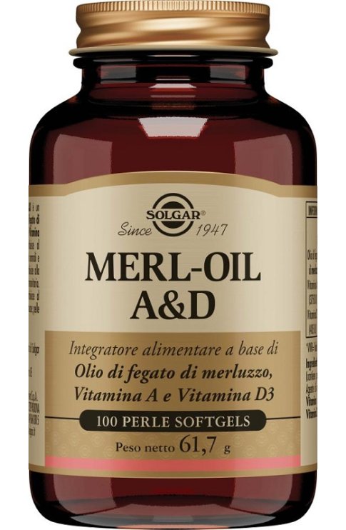 MERL-OIL A&D 100Perle SOLGAR