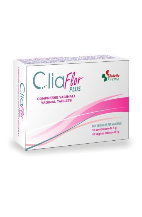 CliaFlor Plus Budetta Farma 16 Compresse Vaginali