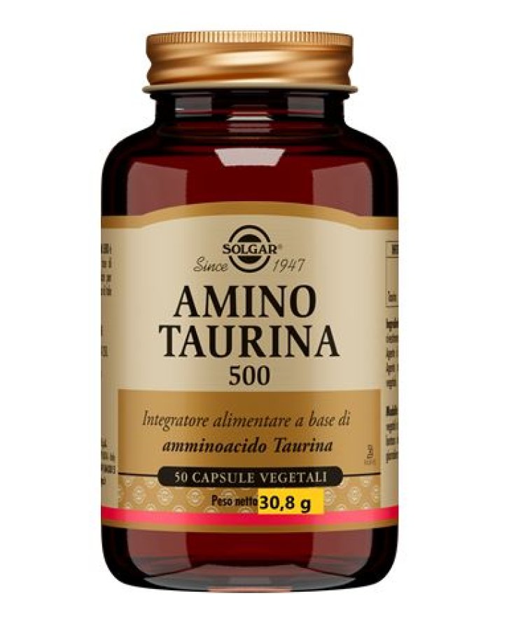 AMINO TAURINA 500 50Cps SOLGAR