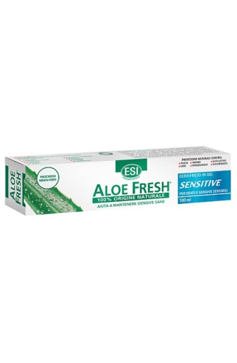 Esi Aloe Fresh Sensitive Dentifricio In Gel Per Denti E Gengive Sensibili 100ml