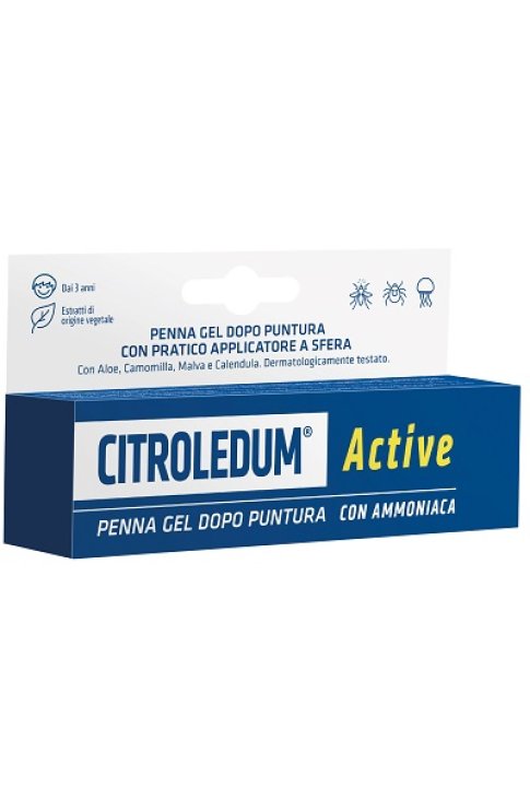 Citroledum Active Penna Gel Dopo Puntura Con Ammoniaca 15ml