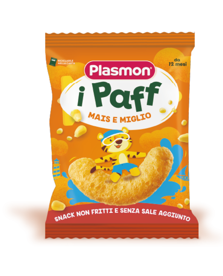 Plasmon PaFF Snack Pomodoro e Carote 15 grammi 