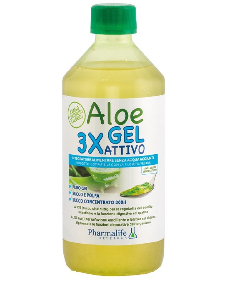 Aloe Gel 3X Attivo 500ml